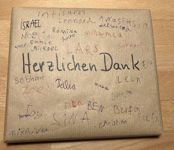 Foto zur Lesung der Rhein-Nahe Schule in Bingen